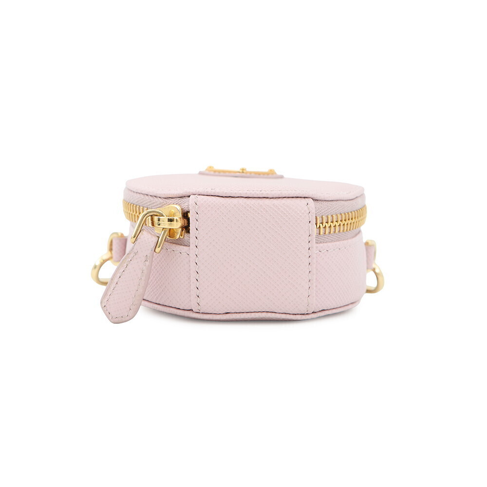 Prada Clutch Triangle Logo Chain Attached Bag - Picture 3 of 12